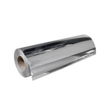 Bobina Sleeking Metálico Plata 32 cm x 200 m Cono 76