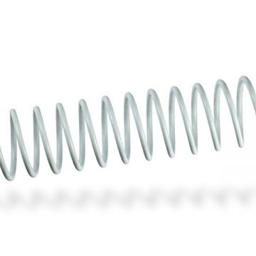 Espiral Metálico Blanco Paso 5 mm Ø 6 mm (300 uds.)