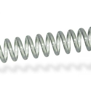 Espiral Plástico Transparente Paso 4:1 Ø 6 mm (100 uds.)