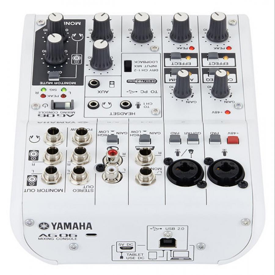 489470 Interfaz USB Grabación Yamaha AG06