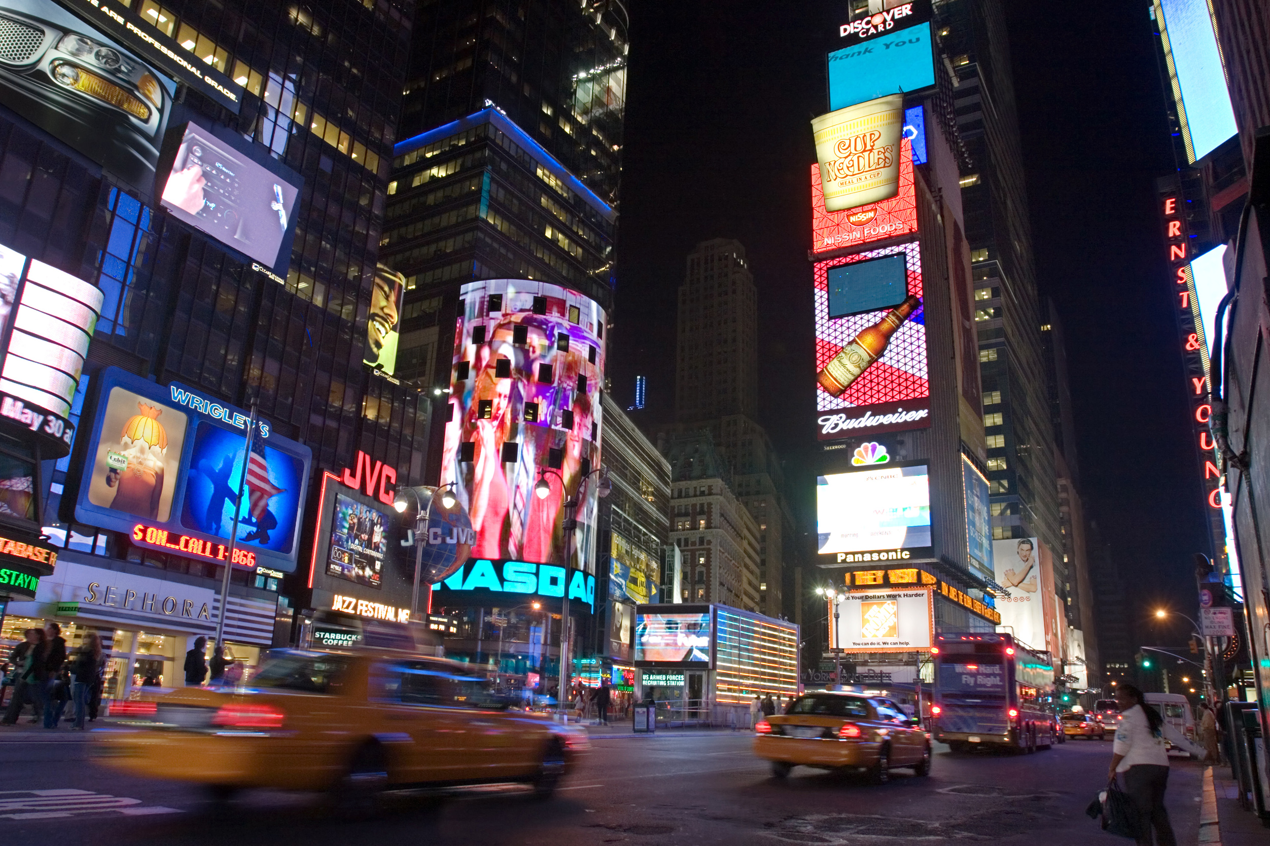 Times Square_ audiovisual