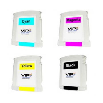 Pack 4 Cartuchos de Tintas CMYK para VIPColor VP485 (28 ml)